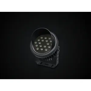Circular Floodlight - LED light manufactures for architecture & landscape - Shone Lighting